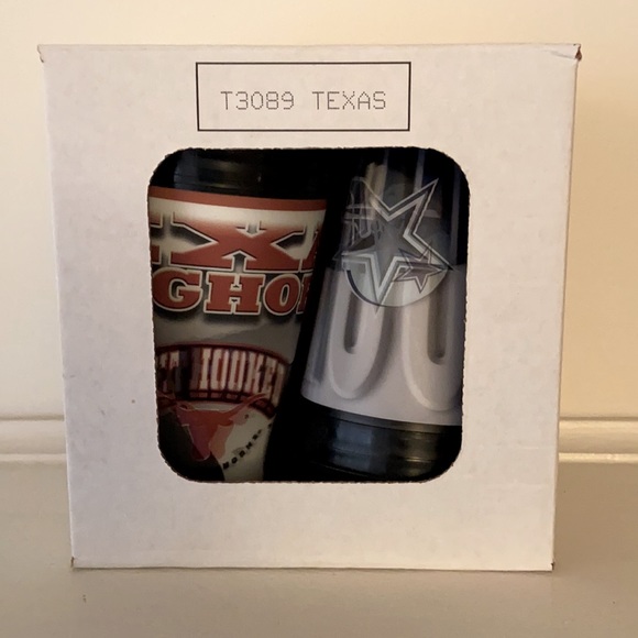 U of T Longhorns Spirit Travel Cups with Holograms, BPA-free . Set of two. - Picture 2 of 3